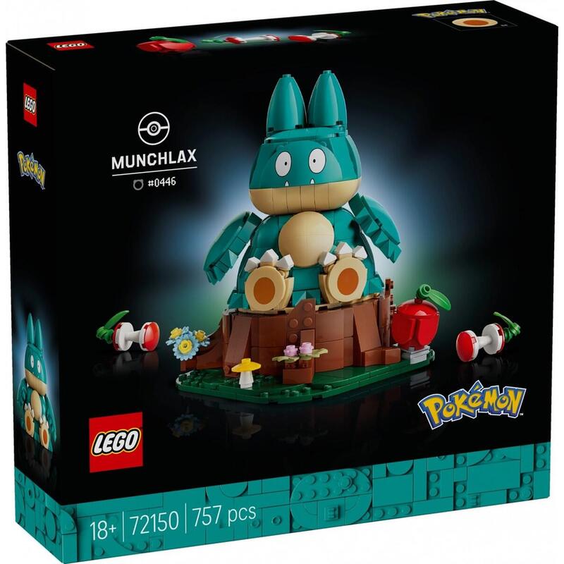 Lego 72150 Pokémon Mampfaxo 72150