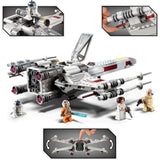Lego 75301 Star Wars Caza Ala-X De Luke Skywalker, Con Figura De Princesa Leia Y R2-D2 Droide