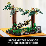 Lego 75353 Star Wars Diorama: Duelo De Speeders En Endor
