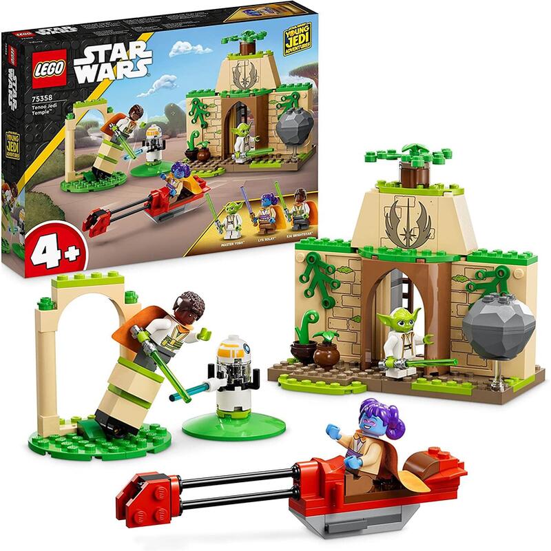 Lego 75358 Star Wars Templo Tenoo Jedi Con El Maestro Yoda