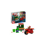 Lego 76287 Marvel Super Heroes Iron Man Mit Bike Und Der Hulk