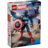 Lego 76296 Marvel Super Heroes Figura De Construcción Del Nuevo Capitán América, Juguete De Construcción   76296