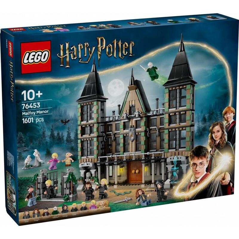 Lego 76453 Harry Potter Mansión De La Familia Malfoy, Juguete De Construcción   76453
