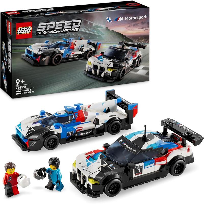 Lego 76922 Speed Champions Coches De Carreras Bmw M4 Gt3 Y Bmw M Hybrid V8