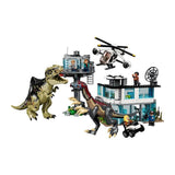 Lego 76949 Jurassic World Ataque Del Giganotosaurio Y El Therizinosaurio