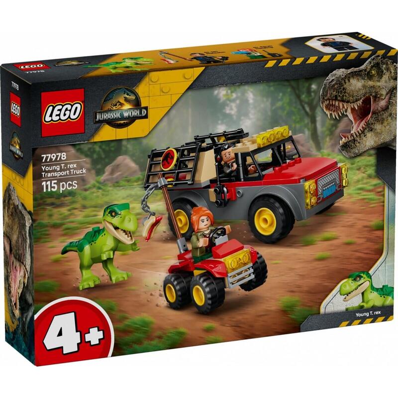Lego 77978 Jurassic World Transporter Para Den Jungen T.Rex 77978