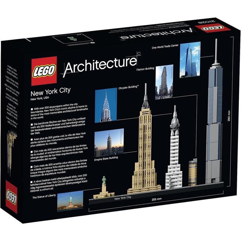 Lego Architecture Ciudad De Nueva York - 21028