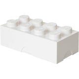 Lego - Bloque Pequeño De Almacenaje, 8 Puntas, Blanco (40231735)