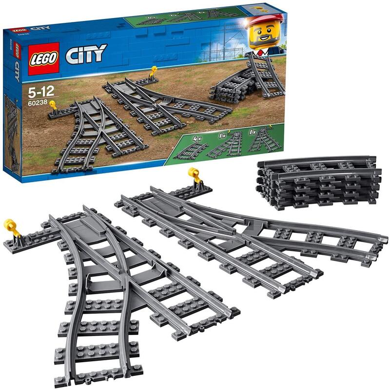 Lego City Trains Cambios De Agujas - 60238