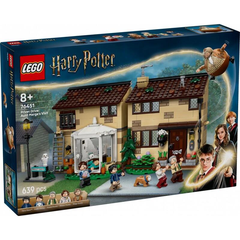 Klocki Harry Potter 76451 Privet Drive: Wizyta Ciotki Marge