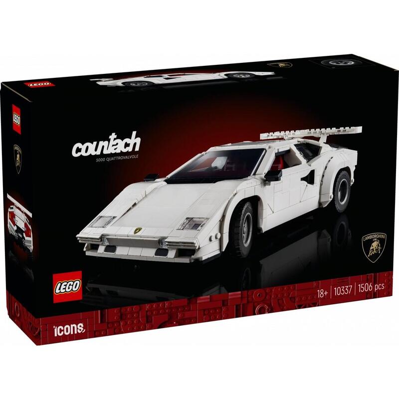 Klocki Technic 10337 Lamborghini Countach 5000 Quattrovalvole