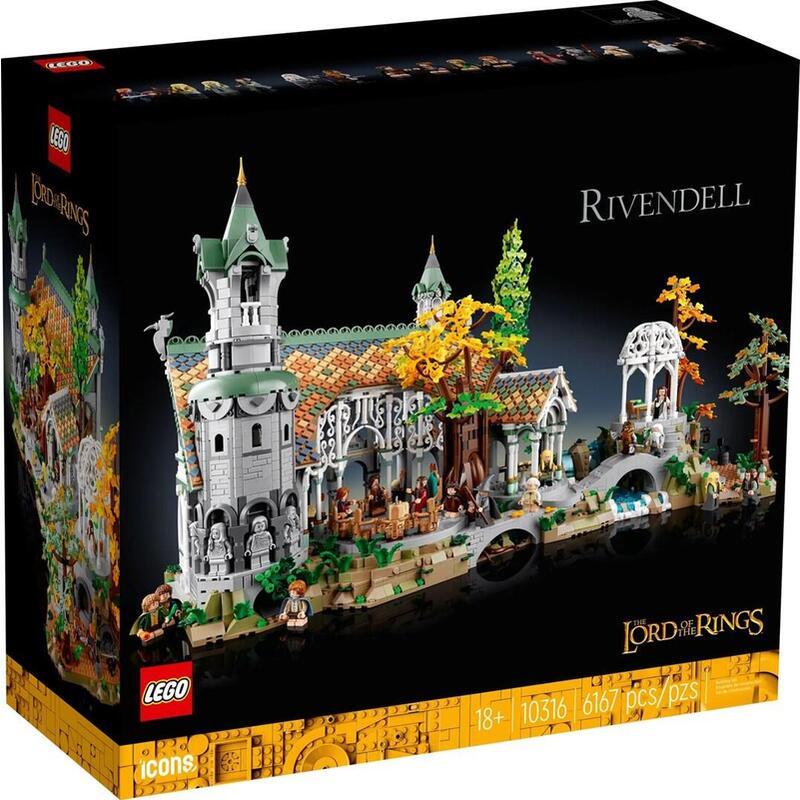 Lego Icons Herr Der Ringe Bruchtal (10316 )