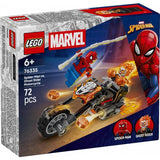 Lego Marvel 76335 Spider-Man Contra Ghost Rider En Moto