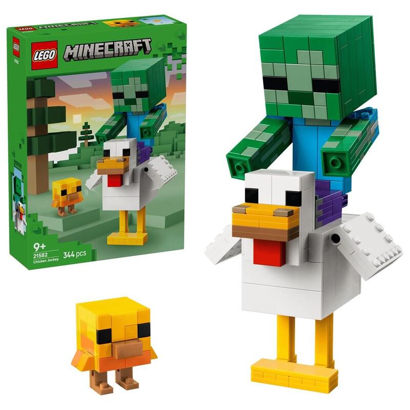 Lego Minecraft 21582 El Jinete De Pollos