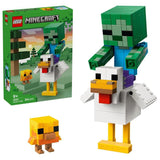 Lego Minecraft 21582 El Jinete De Pollos