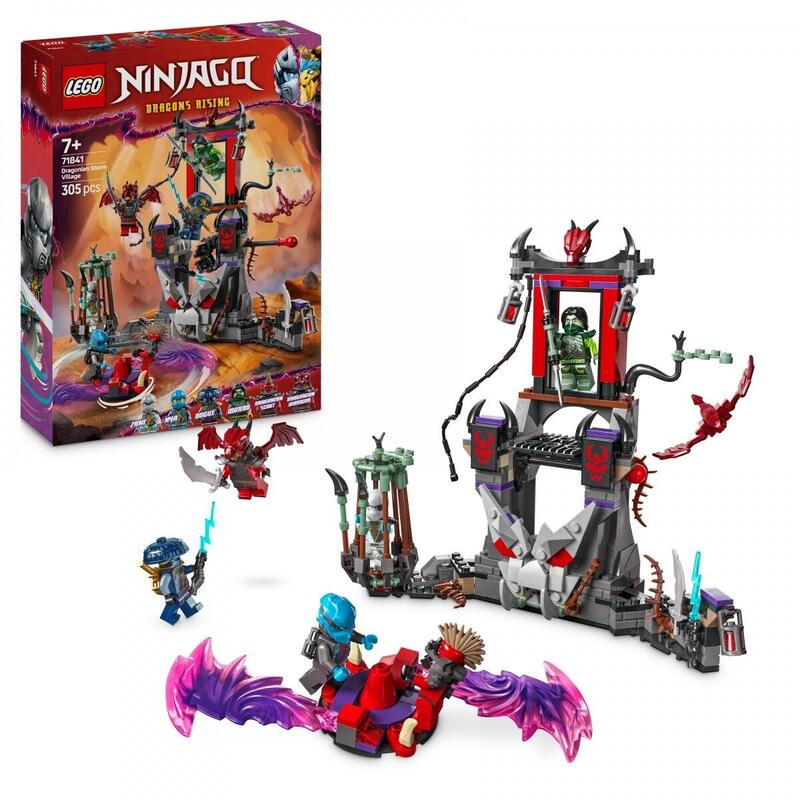 Lego 71841  Ninjago Aldea Tormentosa Dragoniana