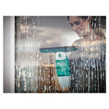 Leifheit 51003 Limpiador Eléctrico Ventana Azul, Blanco, Aspiradora De Ventanas Blanco, Azul, Blanco, 28 Cm, 100 M², 38 Min, 280 Mm, 430 Mm