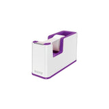 Leitz Dispensador De Cinta Adhesiva Wow Dual Violeta/Blanco