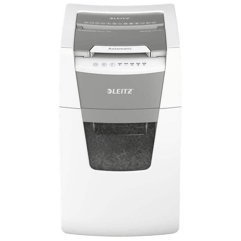 Leitz Iq 150 Autofeed P5 Destructora Automatica Para Oficina - Tritura 150 Hojas Automaticamente - Micro Corte Din P5 -