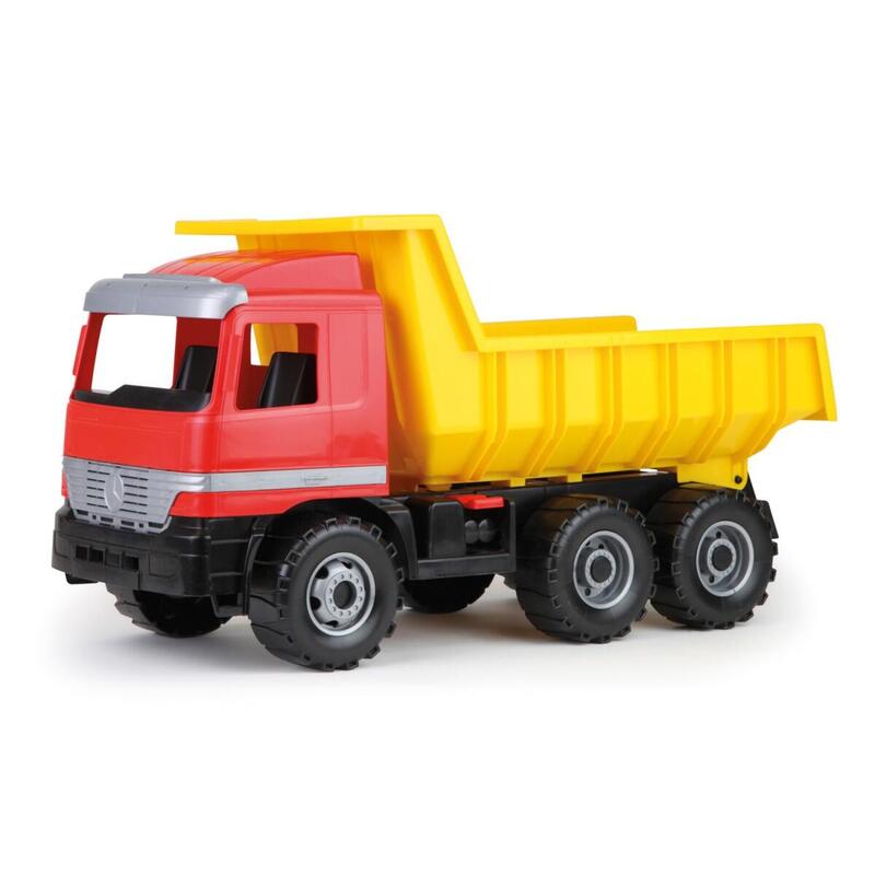 Lena Dump Truck Actros   62 Cm Single Brown Cart