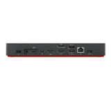 Lenovo 40b00300it Base Para Portátil Y Replicador De Puertos Alámbrico Thunderbolt 4 Negro, Rojo