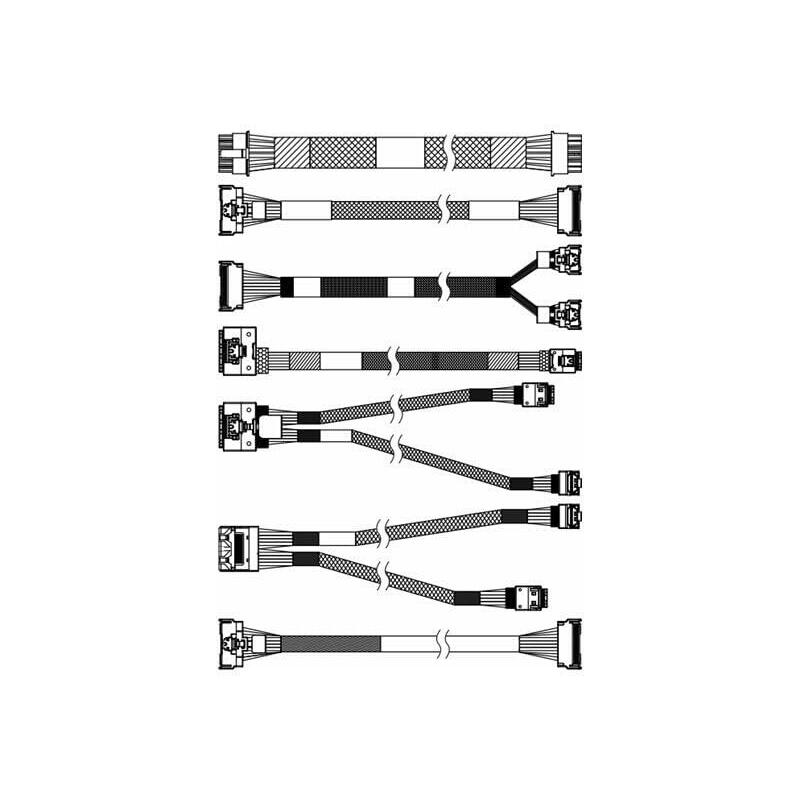Lenovo Kit De Cables De Almacenamiento - Para 2,5" Chassis