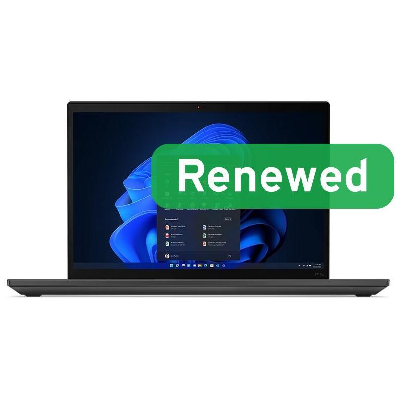 Lenovo Renewed  Grade B  Thinkpad P14s G3  14  Ryzen 7 Pro 6850u  32gb  Radeon 680m  1 Tb  Nord Backlit  Scr  Windows 11 Pro
