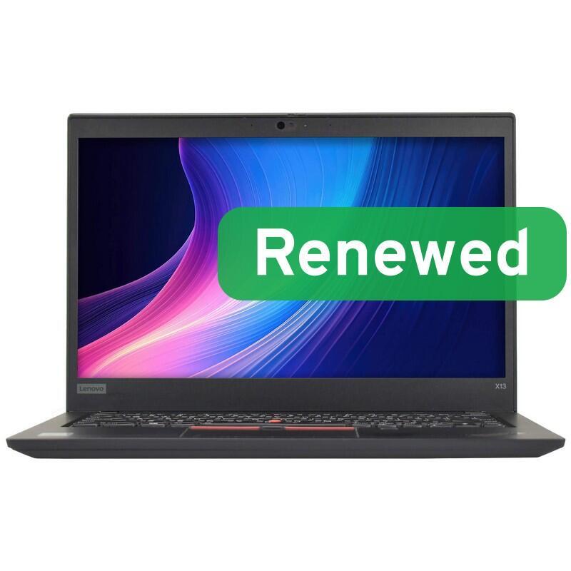 Lenovo Renewed  Grade C  Thinkpad X13 G1  13.3  Amd Ryzen 5 Pro 4650u  16gb  Amd Radeon  256 Gb  Est Backlit  Scr  Windows 11 Pro