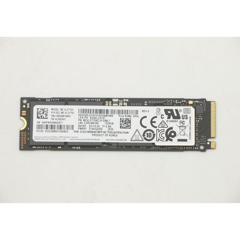 Lenovo Ssd M.2 2280 1tb Pcie 4.0 Nvme