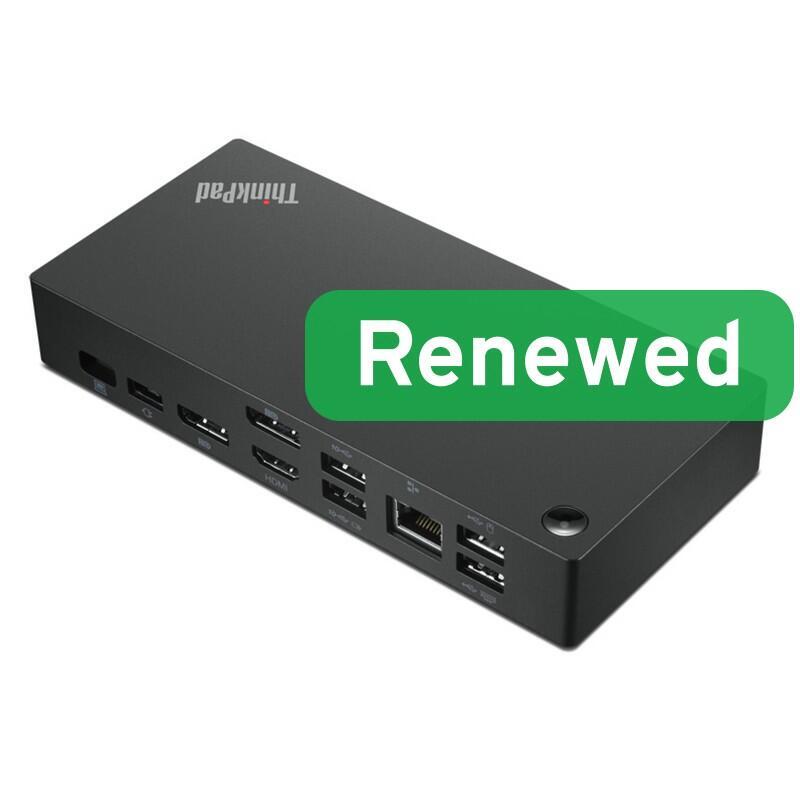 Lenovo Thinkpad Universal Usb-C Dock 40ay 90w Used Incl. Psu