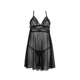 Leslie Chemise Y Tanga Talla (Interno):S/M