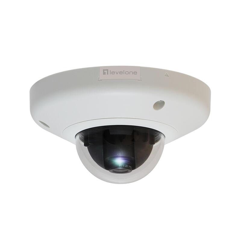 Level One Camara Ip  Domo No Wifi 3 Megapixel Poe Exterior  Fcs-3054