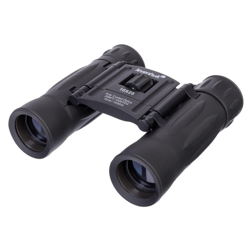 Levenhuk Atom 10x25 Binocular Techo Negro