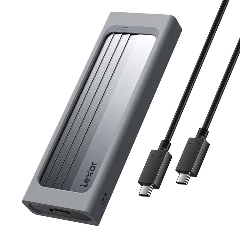 Lexar M.2 Nvme Ssd Gehäuse Usb-C Adapter Nvme Enclosure 10gbps Usb 3.2 Gen 2 Für Pcie Nvme M Key/M+B