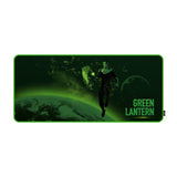 Lexip  Alfombrilla De Ratón Xxl Green Lantern, Neopreno, 90 X 40 Cm, Superficie Microtexturada