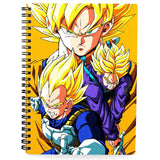 Libreta Efecto 3d Saiyans Dragon Ball Z
