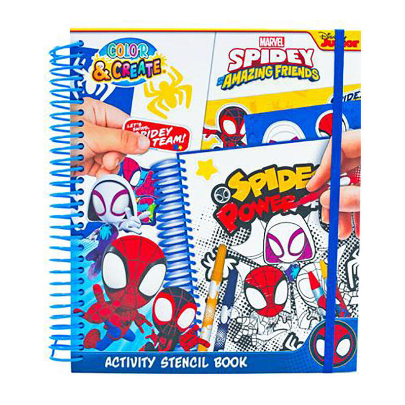 Libro Dibujo Y Actividades Spiderman