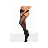 Liguero De Bodystocking S314 Talla Única Negro