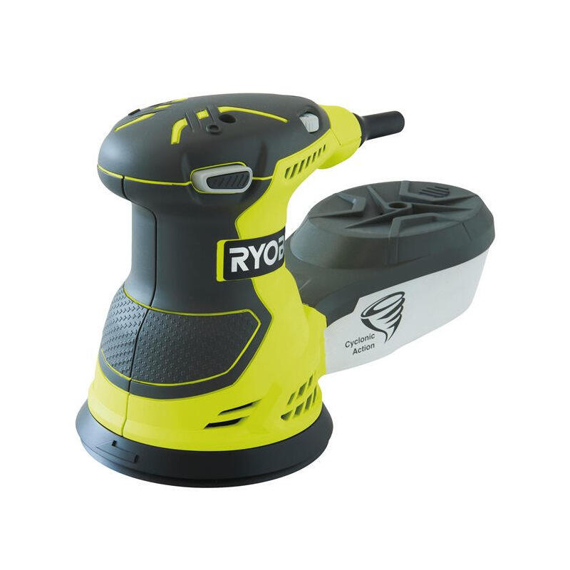 Lijadora Excéntrica Ryobi Ros300 300w Incluye 5 Lijas