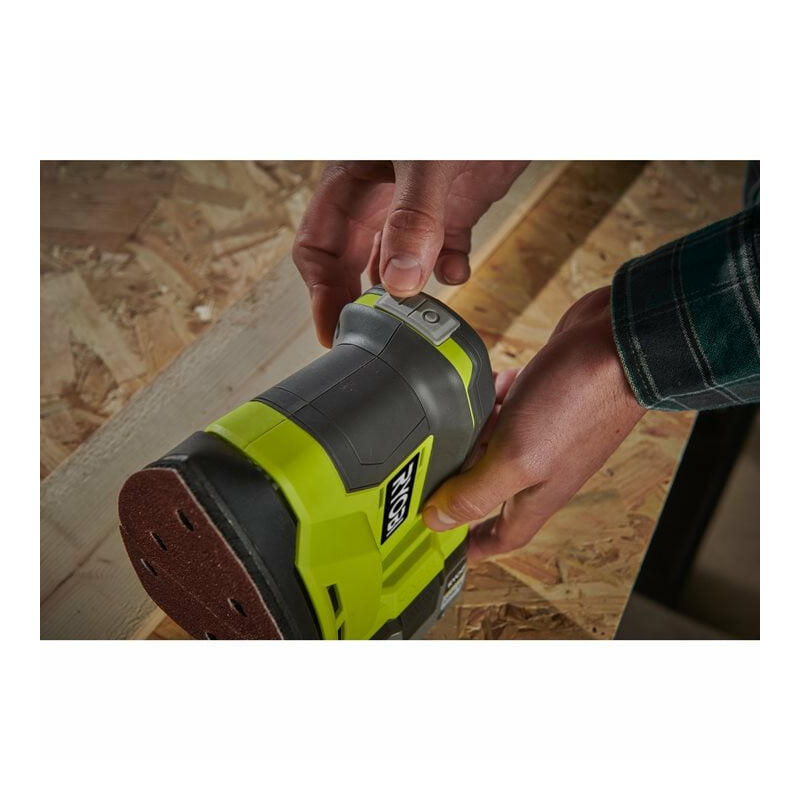 Lijadora Triangular Ryobi One+ 18v Rps18-0 Incluye 6 Lijas Sin Batería Ni Cargador