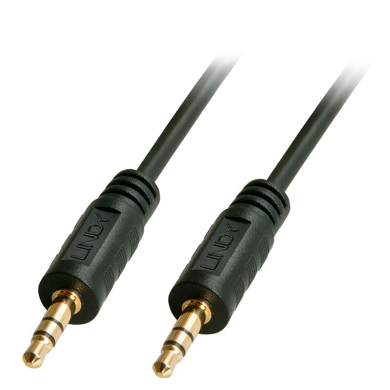 Lindy 35642 Cable De Audio 2 M 3,5mm Negro