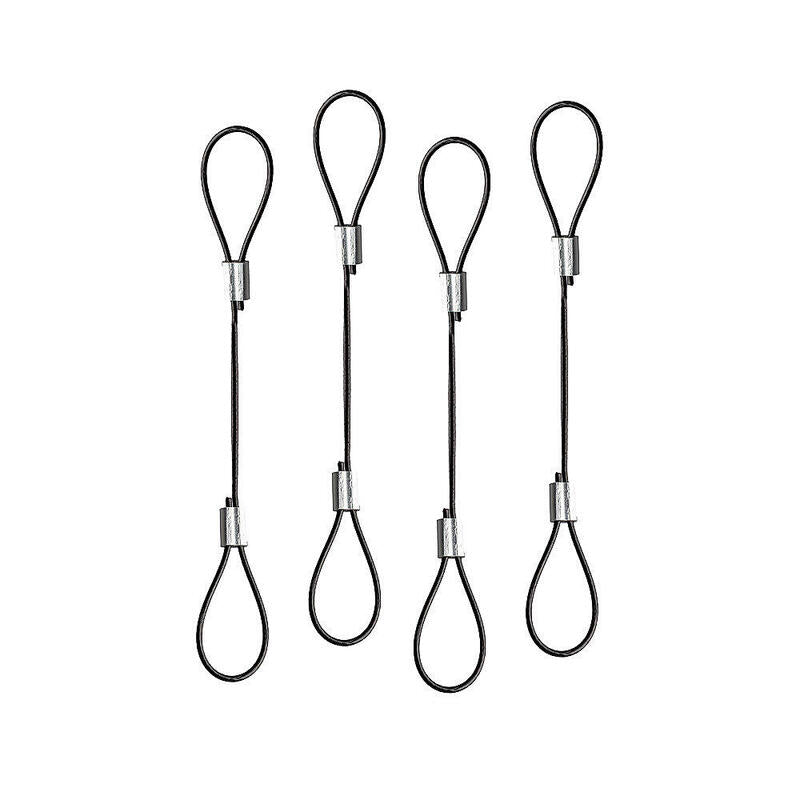 Lindy Adaptador- Und Cablesicherung, 4er Pack