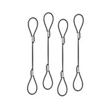 Lindy Adaptador- Und Cablesicherung, 4er Pack