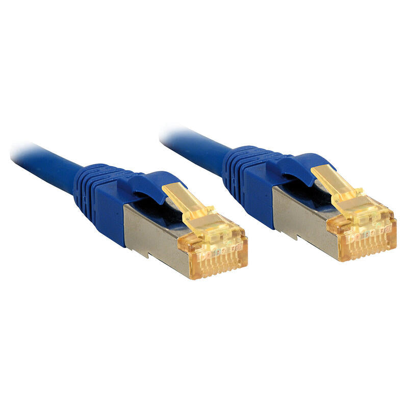 Lindy Cable De Red Cat6a S/Ftp Lsoh Cat7 Rohcable Azul 0.50m