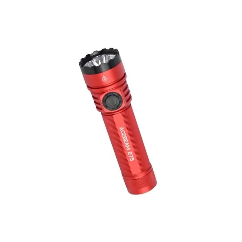 Linterna Acebeam E75 6500k Roja