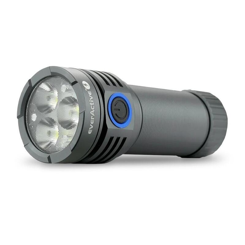 Linterna De Mano Diodowa Led Luminator Fl-3300r Ipx4 Usb-C