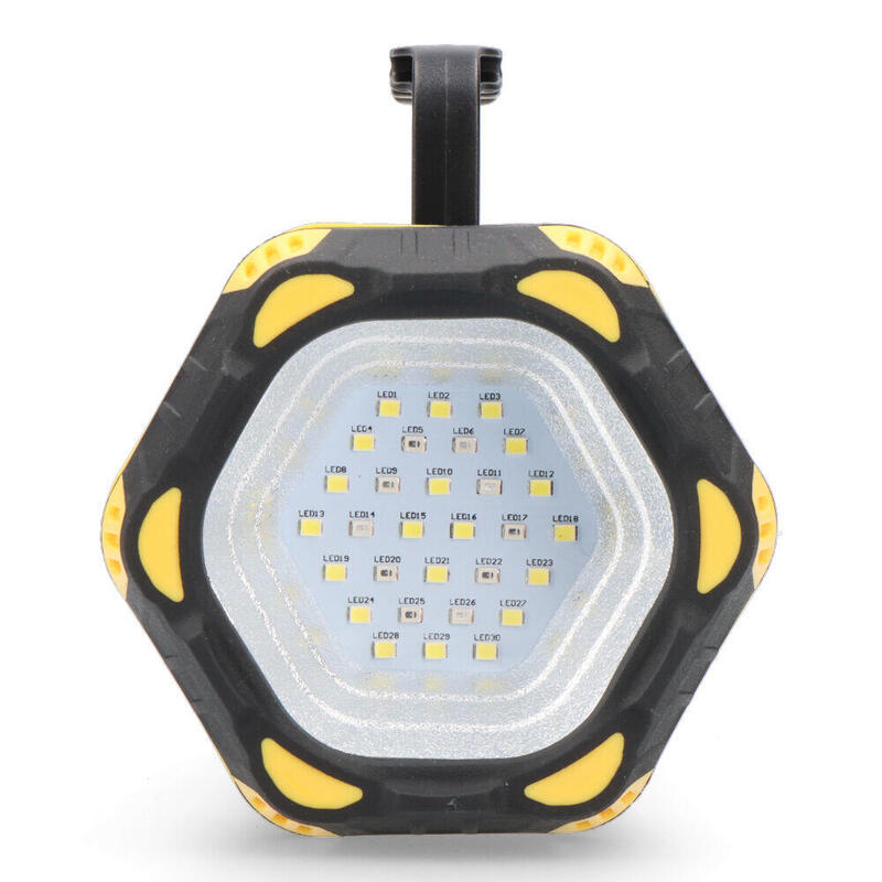 Linterna De Mano Led Frontal 400lm + Lateral 200lm Edm