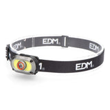 Linterna Frontal De Aluminio Recargable 7w 500lm 2 Leds 235mah Edm