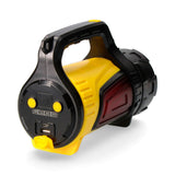 Linterna Multifuncion Largo Alcance. Portatil Luz Principal 10w + Lateral 3w Y Power Bank 350lm Edm