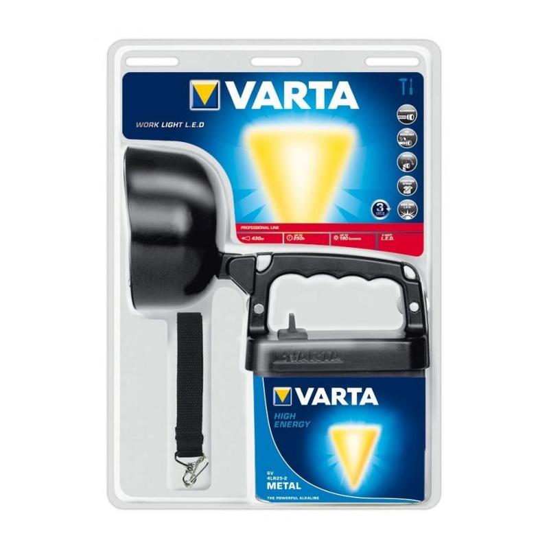 Linterna Varta Work Light Led 435 190lm  4lr25-2